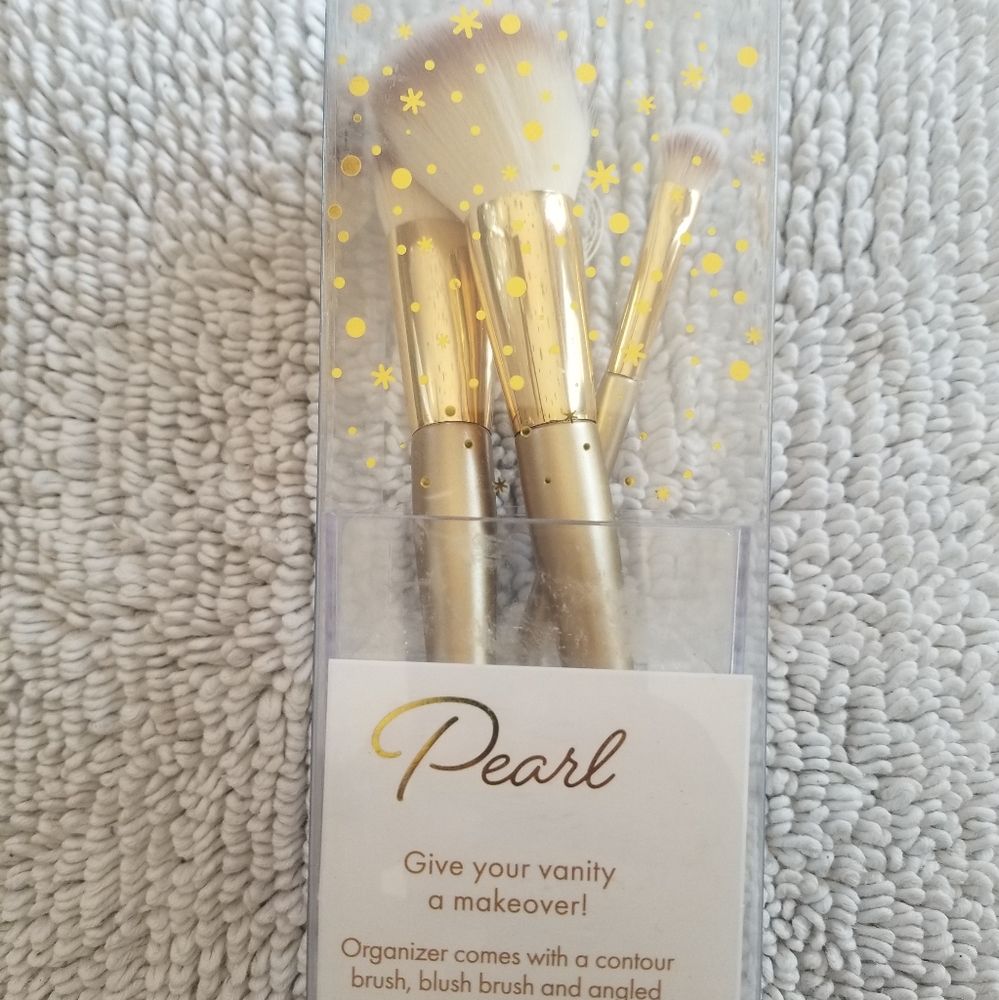 Pearl Vanity Makeup Brush Organizer